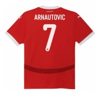 Österrike Marko Arnautovic #7 Hemmatröja Dam EM 2024 Kortärmad